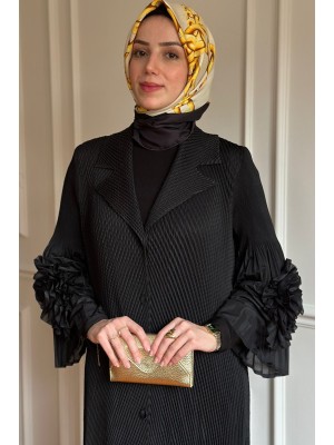 Çiçekli Akordiyon Kap