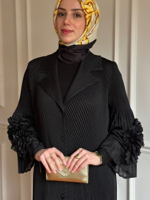 Çiçekli Akordiyon Kap