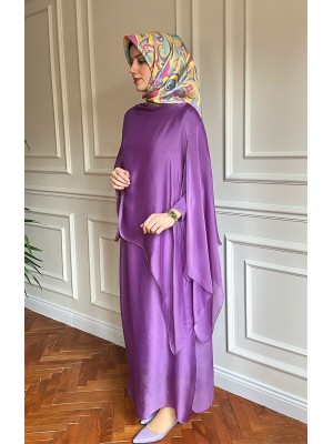 Uçuş Elbise Lila