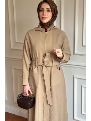 Yazlık Trençkot 886 Bej