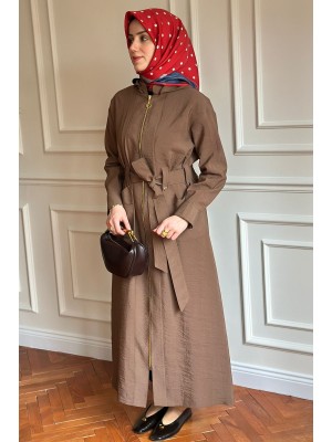 Yazlık Trençkot 886 Kahverengi