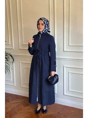 Yazlık Trençkot 852 Lacivert