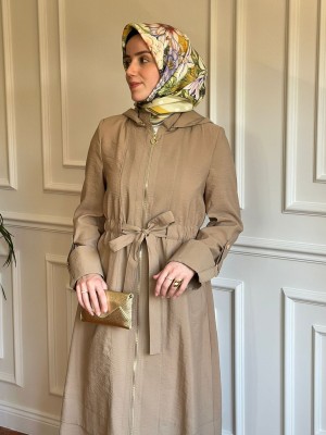 Yazlık Trençkot 852 Bej