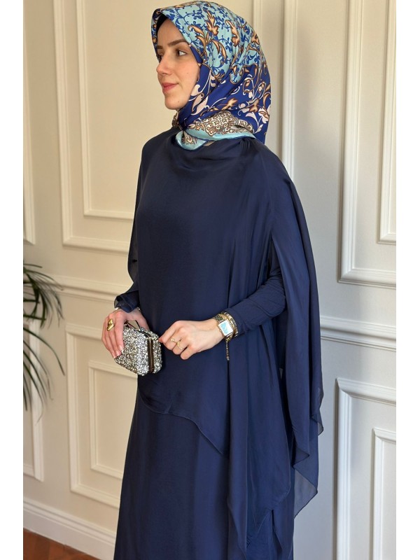 Lacivert Etekli Takım