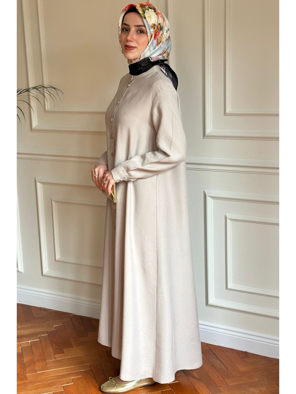 Tensel Düğmeli Kap Taş