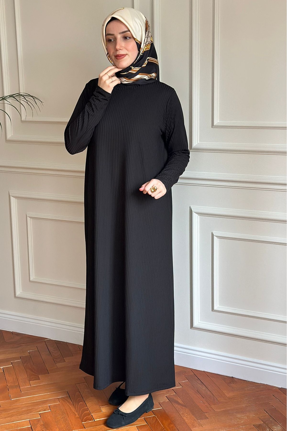 Basic Elbise Siyah