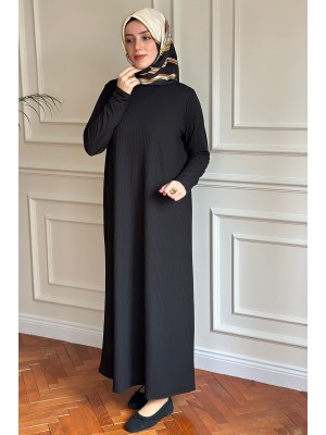 Basic Elbise Siyah