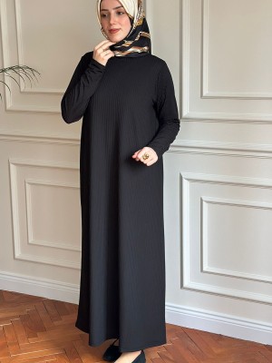 Basic Elbise Siyah