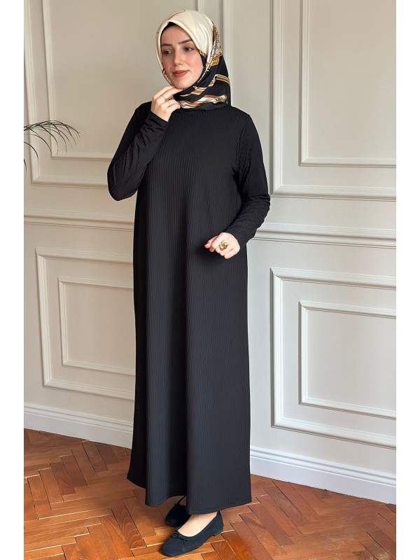 Basic Elbise Siyah