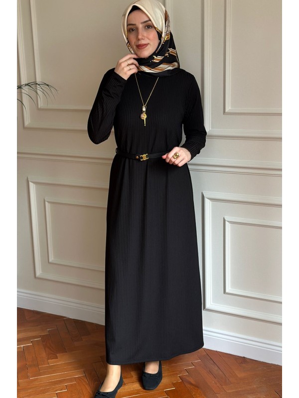 Basic Elbise Siyah