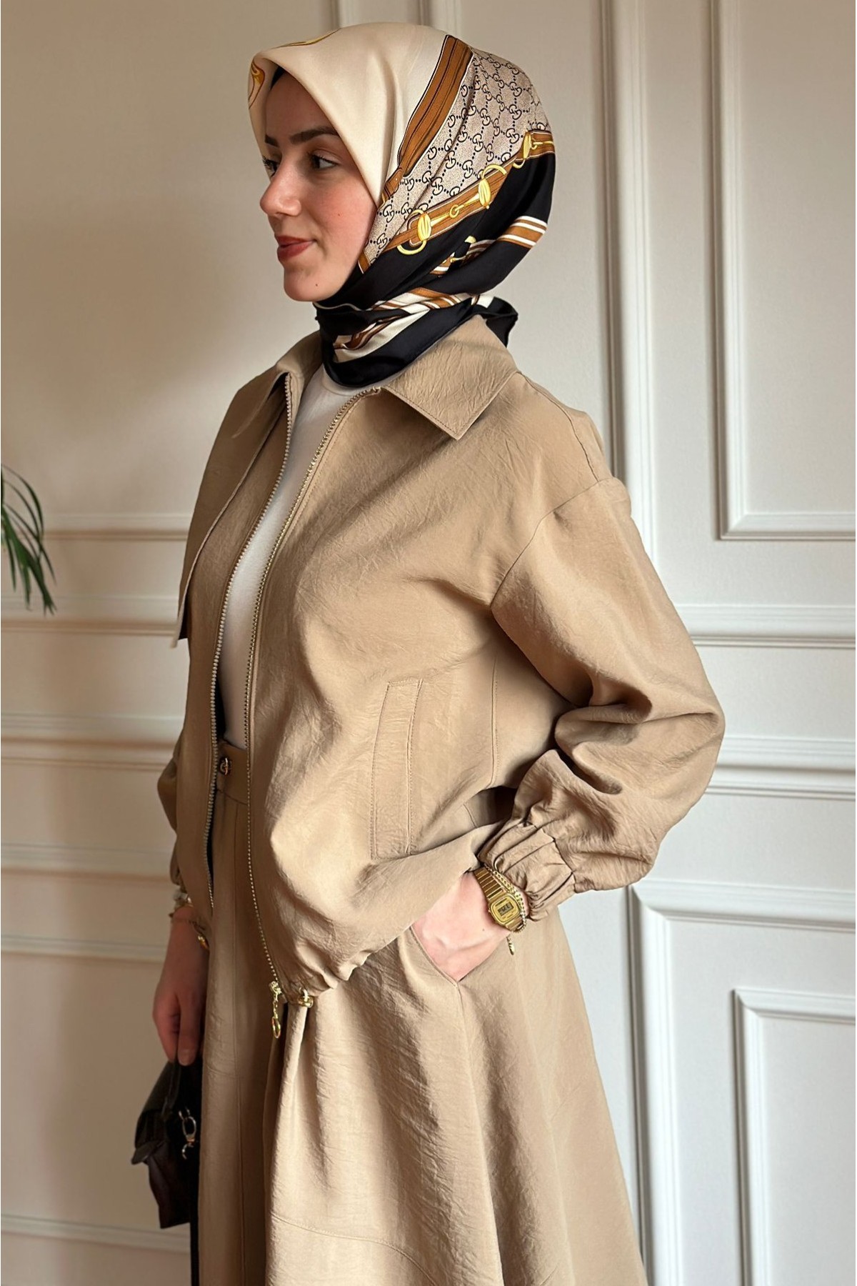 Ceket 127 Bej