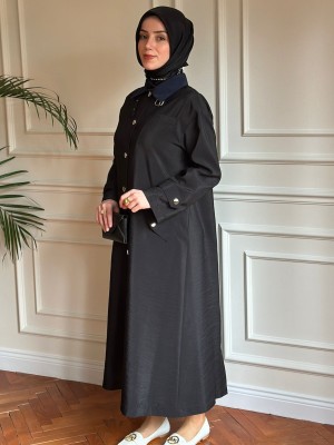 Yazlık Trençkot 903 Siyah