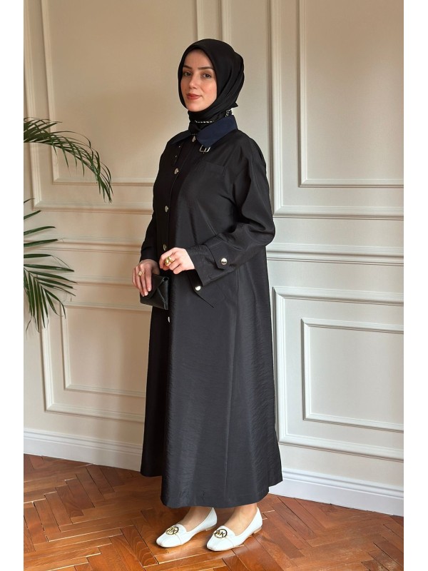 Yazlık Trençkot 903 Siyah