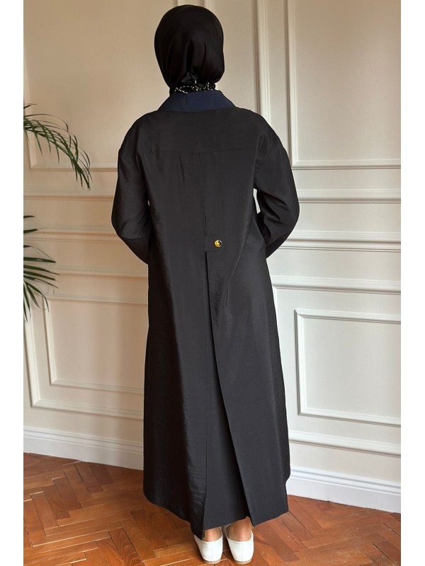 Yazlık Trençkot 903 Siyah