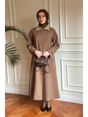 Yazlık Trençkot 903 Kahverengi