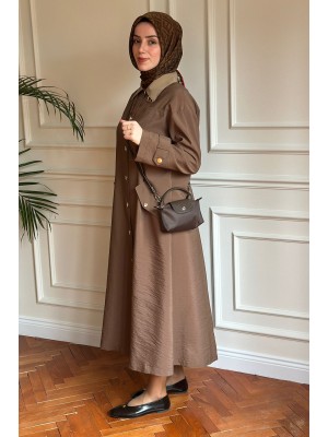 Yazlık Trençkot 903 Kahverengi