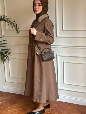 Yazlık Trençkot 903 Kahverengi
