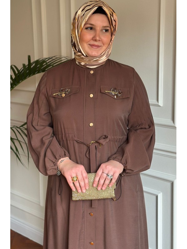 Yeni Sezon Kap 1650 Kahverengi