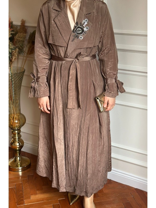 Yeni Sezon Kap 1646 Kahverengi