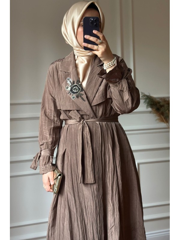 Yeni Sezon Kap 1646 Kahverengi