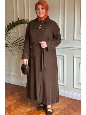 Yeni Sezon Kap 1644 Kahverengi