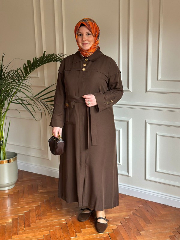 Yeni Sezon Kap 1644 Kahverengi