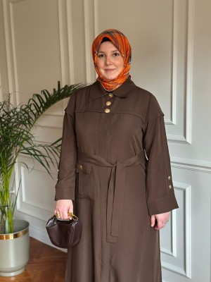 Yeni Sezon Kap 1644 Kahverengi