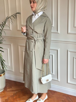 Yazlık Trençkot 877 Mint