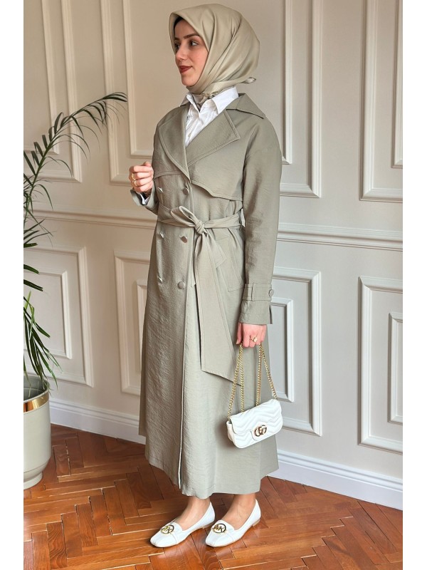 Yazlık Trençkot 877 Mint