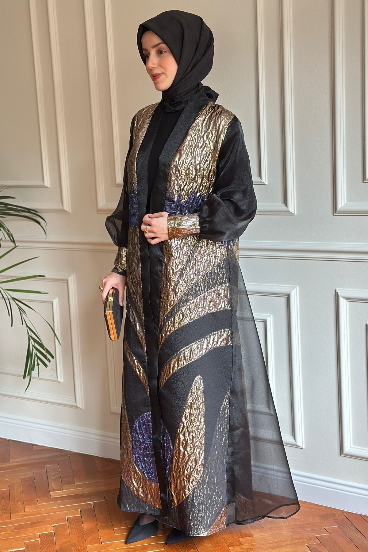 Abaya Takım Siyah