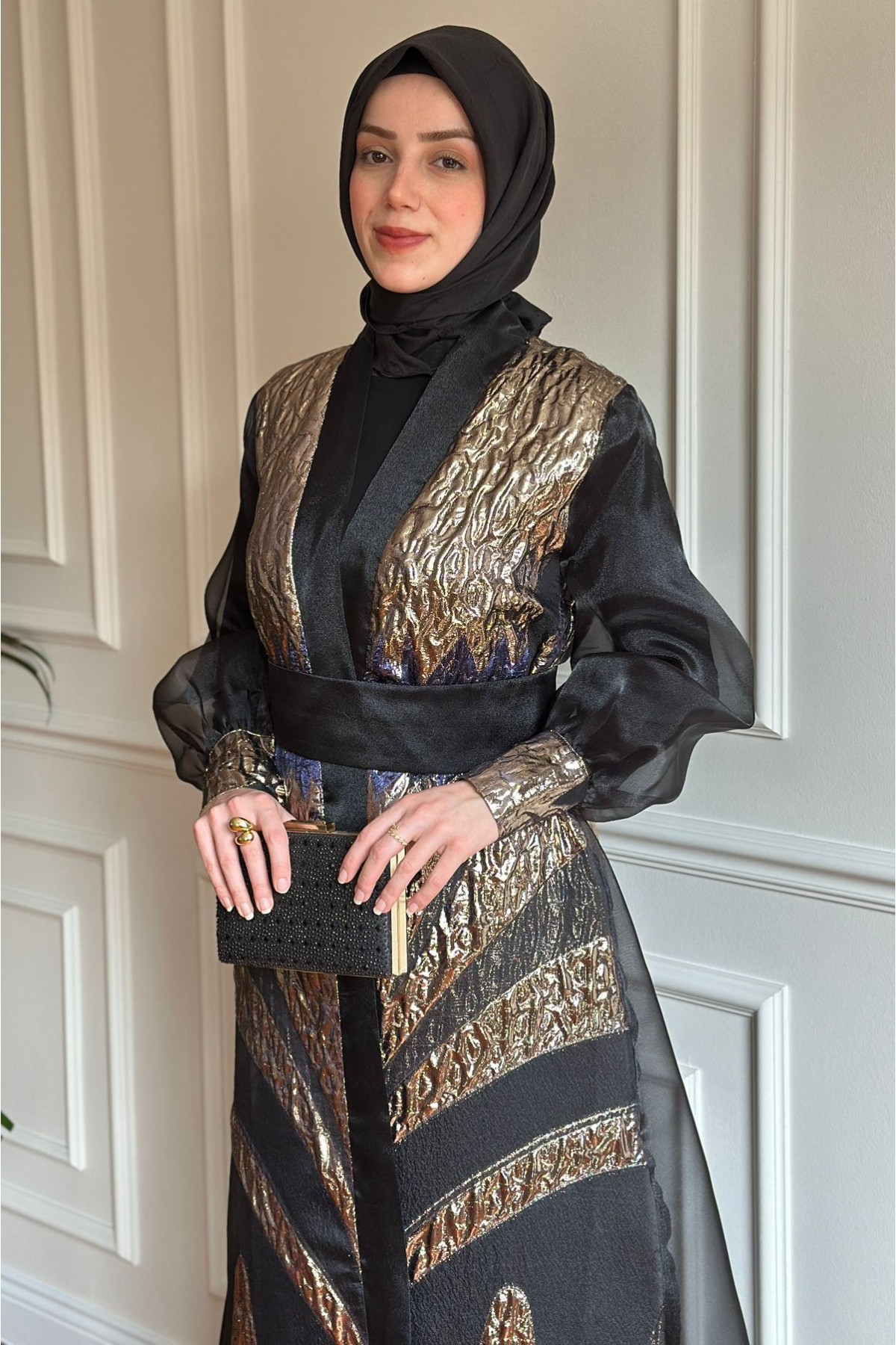 Abaya Takım Siyah