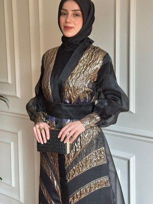 Abaya Takım Siyah