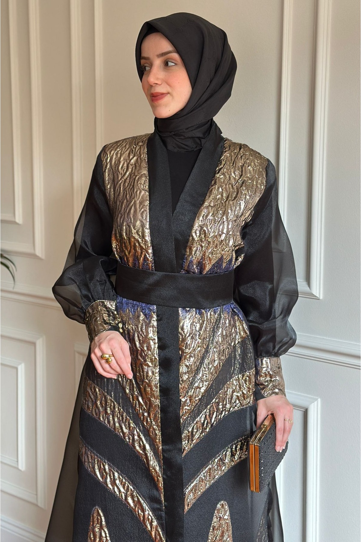 Abaya Takım Siyah