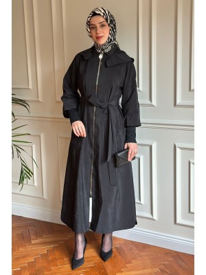 Yazlık Trençkot 856 Siyah