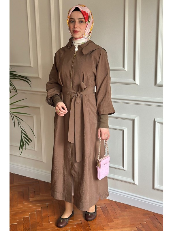 Yazlık Trençkot 856 Kahverengi