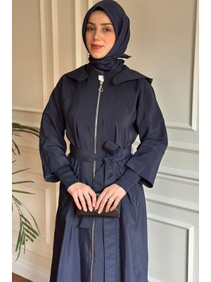 Yazlık Trençkot 856 Lacivert