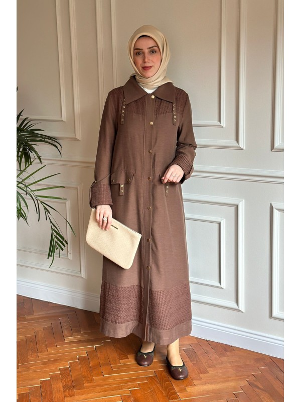 Yeni Sezon Kap 1666 Kahverengi