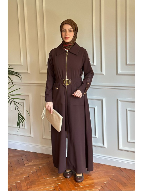 Yeni Sezon Kap 1657 Kahverengi