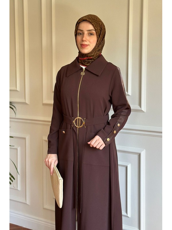 Yeni Sezon Kap 1657 Kahverengi