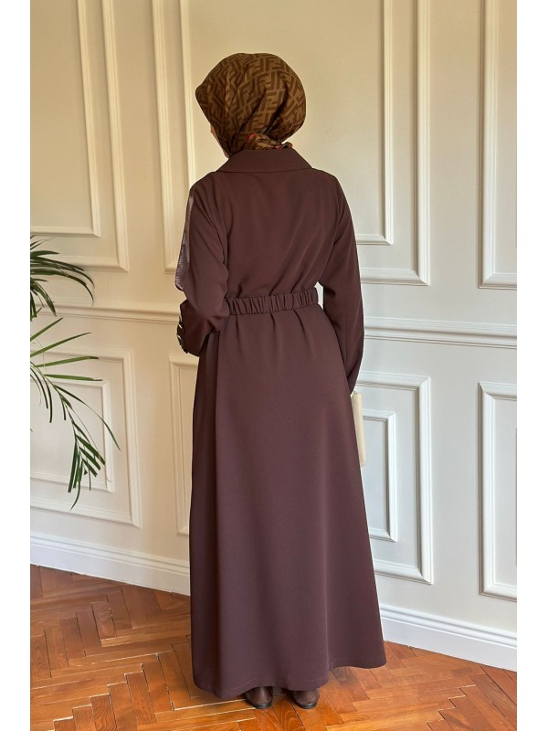 Yeni Sezon Kap 1657 Kahverengi