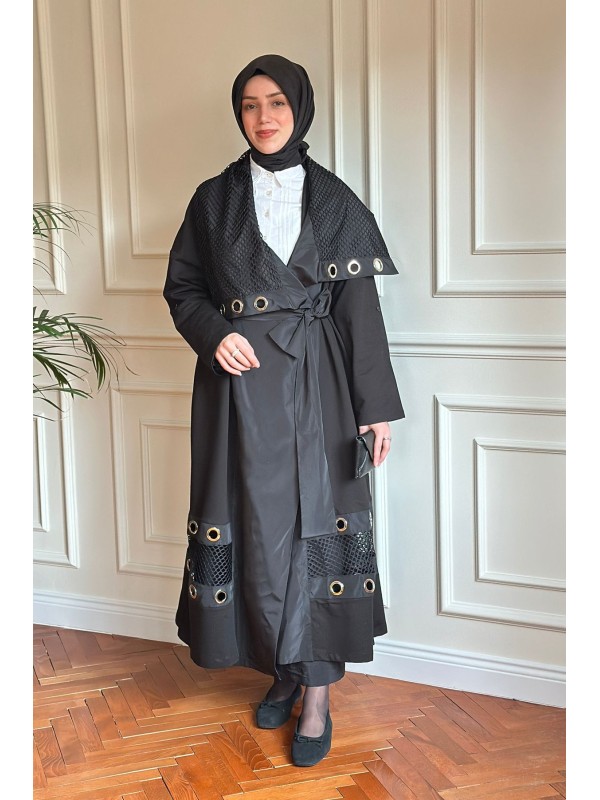 Zımba Detaylı Hırka