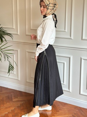 Pilise Detaylı Etek