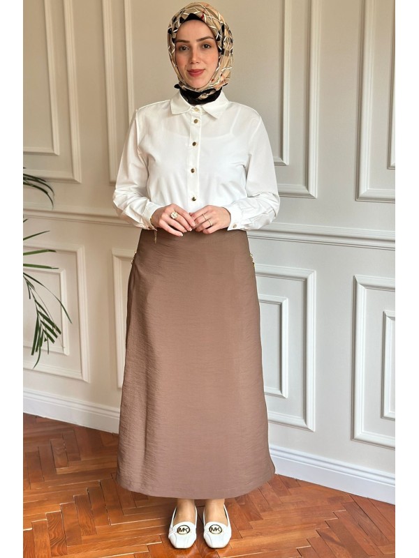 Pilise Detaylı Etek