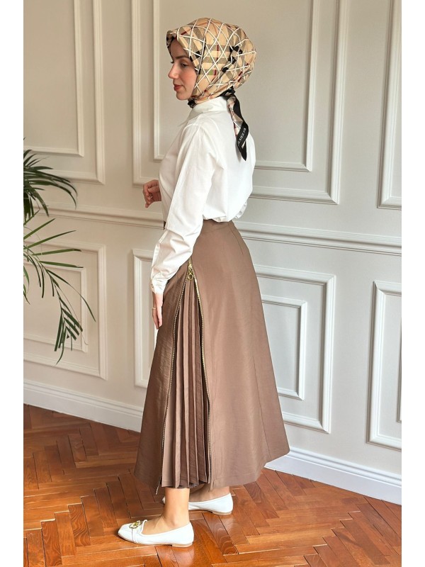 Pilise Detaylı Etek