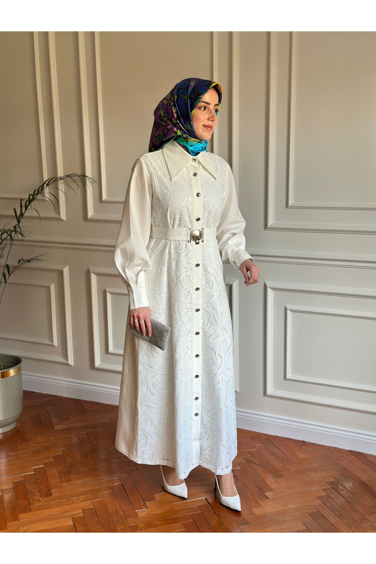 Yeni Sezon Kap 1647 Beyaz