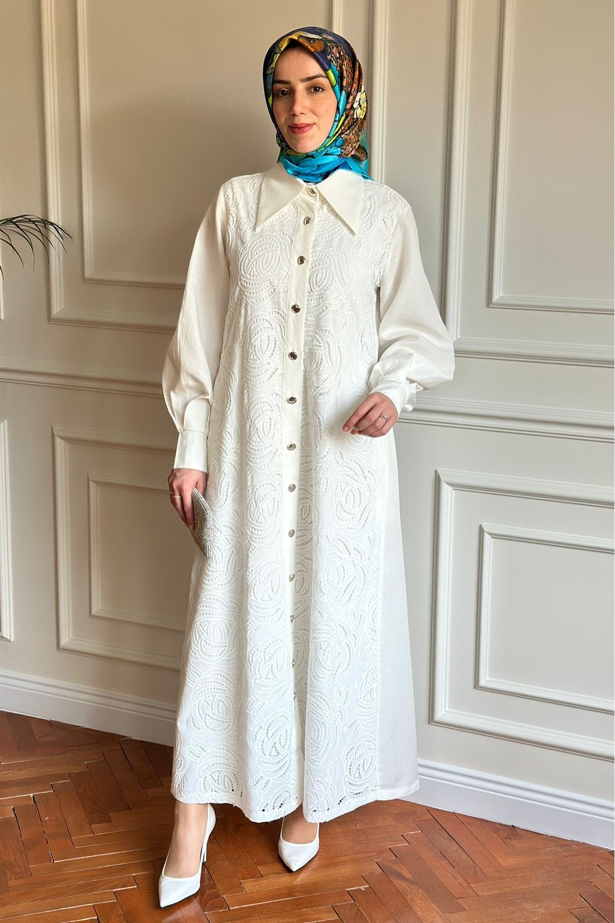 Yeni Sezon Kap 1647 Beyaz
