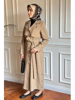 Yazlık Trençkot 867 Bej