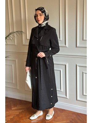 Yazlık Trençkot 867 Siyah