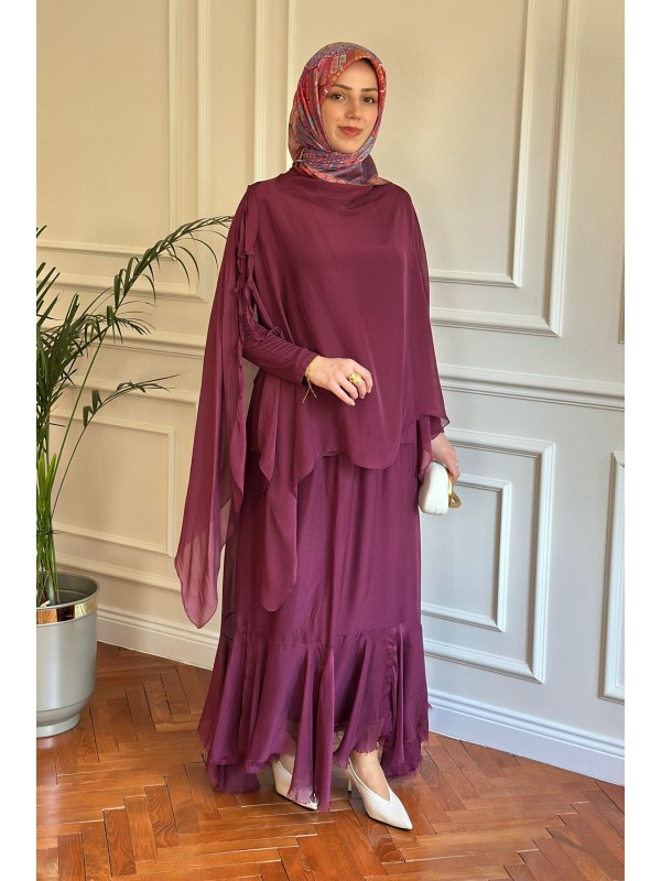 Vişne Etekli Takım