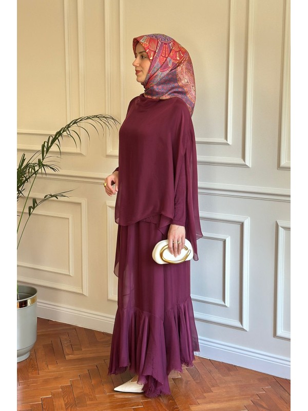 Vişne Etekli Takım